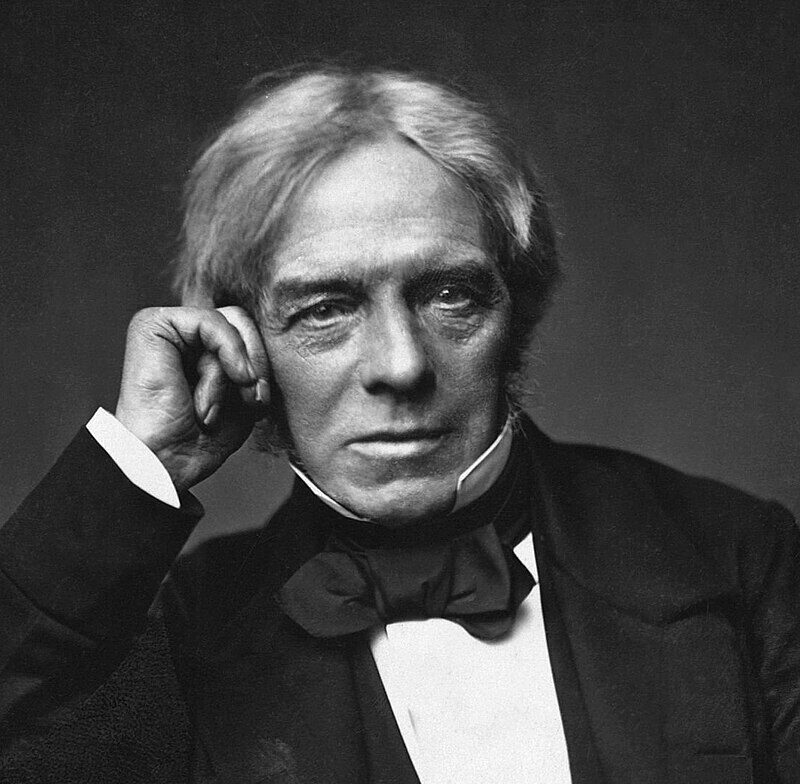 Michael Faraday siddende